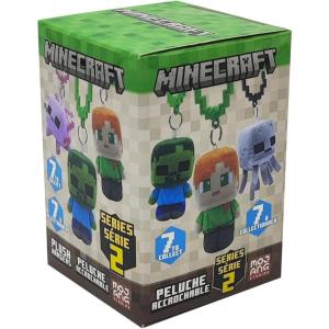 imageMinecraft Plush Backpack Hangers Flat StyleSeries 2