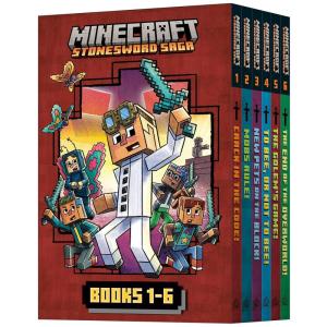 imageMinecraft Stonesword Saga Chapter Book Boxed Set Minecraft Stonesword Saga