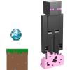imageMattel Minecraft Action Figure ampamp Accessories 2Pack with Enderman in 325inch Scale Collectible Toy Set