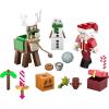 imageMattel Minecraft Advent Calendar 24 Surprises Include 3 Action Figures 17 Accessories ampamp 4 Stickers 3inch Scale ampamp Pixelated Design Holiday Gift