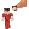 imageMattel Minecraft Earth 325quot Steve in Red Leather Figure