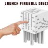 imageMattel Minecraft Toys  Fireball Ghast Figure with 10 Shooting Discs  VideoGame Collectible  Gifts for Kids and FansRetail Packaging