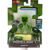 imageMattel Minecraft Toys Creeper Action Figure with Flint ampamp Steel Accessories Collectible Toy in 325inch Scale