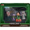 imageMattel Minecraft Toys Story Pack with 4 Action Figures ampamp Accessories Cave Conflict Collectible Set with Steve ampamp Skeleton in 325inch ScaleCave Conflict