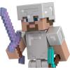 imageMattel Minecraft Toys Story Pack with 4 Action Figures ampamp Accessories Cave Conflict Collectible Set with Steve ampamp Skeleton in 325inch ScaleCave Conflict