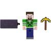 imageMinecraft Creeper Shirt Steve Action Figure 325in with 1 BuildaPortal Piece ampamp 1 Accessory Building Toy Inspired by Video Game Collectible Gift for Fans ampamp Kids Ages 6 Years ampamp Older