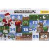 imageMattel Minecraft Advent Calendar 24 Surprises Include 3 Action Figures 17 Accessories ampamp 4 Stickers 3inch Scale ampamp Pixelated Design Holiday Gift