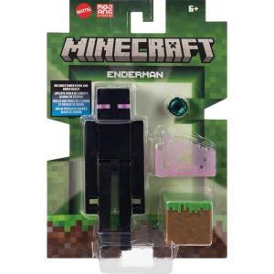 imageMattel Minecraft Action Figure ampamp Accessories 2Pack with Enderman in 325inch Scale Collectible Toy Set