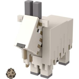 imageMattel Minecraft Goat Action Figure 325in with 1 BuildaPortal Piece ampamp 1 Accessory Building Toy Inspired by Video Game Collectible Gift for Fans ampamp Kids Ages 6 Years ampamp Older