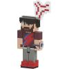 imageMattel Minecraft Creator Series Action Figure ampamp Accessories Set Camp Enderwood Expansion Pack with Rougarou ampamp Anger Vein in 325inch Scale Pus DLC Codes