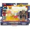 imageMattel Minecraft Creator Series Action Figure ampamp Accessories Set Camp Enderwood Expansion Pack with Rougarou ampamp Anger Vein in 325inch Scale Pus DLC Codes