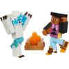 imageMattel Minecraft Creator Series Action Figures ampamp Accessorie Collectible Set Mount Enderwoood Yeti Scare Playset with Steve ampamp Yeti Figures