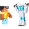 imageMattel Minecraft Creator Series Action Figures ampamp Accessorie Collectible Set Mount Enderwoood Yeti Scare Playset with Steve ampamp Yeti Figures