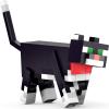 imageMattel Minecraft Diamond Level Action Figure Tuxedo Cat with 4 Accessories 55inch Collector Scale ampamp Pixelated DesignMulticolor