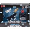 imageMattel Minecraft Diamond Level Action Figure Tuxedo Cat with 4 Accessories 55inch Collector Scale ampamp Pixelated DesignMulticolor