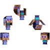 imageMattel Minecraft Flippin Figs Figures with 2in1 Fidget Play 375inch Scale Toy with Large Head ampamp Pixelated Design Characters May Vary