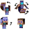 imageMattel Minecraft Flippin Figs Figures with 2in1 Fidget Play 375inch Scale Toy with Large Head ampamp Pixelated Design Characters May Vary