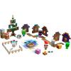 imageMattel Minecraft Mob Head Minis Advent Calendar with 24 Surprises Including 6 Figures ampamp Accessories Holiday Toy