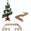 imageMattel Minecraft Mob Head Minis Advent Calendar with 24 Surprises Including 6 Figures ampamp Accessories Holiday Toy