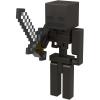 imageMattel Minecraft CraftABlock Wither Skeleton Figure Authentic Pixelated VideoGame Character Action Toy to Create Explore and Survive Collectible Gift for Fans Age 6 Years and Older