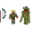 imageMattel Minecraft CraftaBlock 2Pk Action Figures ampamp Toys to Create Explore and Survive Authentic Pixelated Designs Collectible Gifts for Kids Age 6 Years and Older