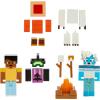 imageMattel Minecraft Creator Series Action Figures ampamp Accessorie Collectible Set Mount Enderwoood Yeti Scare Playset with Steve ampamp Yeti Figures