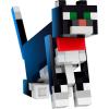 imageMattel Minecraft Diamond Level Action Figure Tuxedo Cat with 4 Accessories 55inch Collector Scale ampamp Pixelated DesignMulticolor