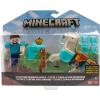 imageMattel Minecraft Action Figure 2Pack with Skeleton ampamp Trap Horse Collectible Figures ampamp Accessories 325inch Scale Toy Set