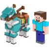 imageMattel Minecraft Action Figure 2Pack with Skeleton ampamp Trap Horse Collectible Figures ampamp Accessories 325inch Scale Toy Set
