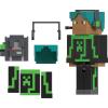 imageMattel Minecraft Creator Series Action Figure ampamp Accessories 325inch Scale Camp Enderwood eSports Jacket Toy ampamp DLC Codes