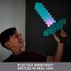 imageMattel Minecraft Enchanted Diamond Sword with Lights ampamp Sounds KidSized Wearable Accessory for RolePlay ampamp CostumesEnchanted Sword