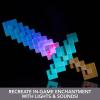 imageMattel Minecraft Enchanted Diamond Sword with Lights ampamp Sounds KidSized Wearable Accessory for RolePlay ampamp CostumesEnchanted Sword