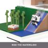 imageMattel Minecraft Mob Head Minis Toys Panda Playhouse Playset with 2 Panda Action Figures Removable Bamboo Shoots ampamp Cake Slice AccessoriesPlayset