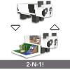 imageMattel Minecraft Mob Head Minis Toys Panda Playhouse Playset with 2 Panda Action Figures Removable Bamboo Shoots ampamp Cake Slice AccessoriesPlayset