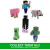 imageMattel Minecraft Toys Creeper Action Figure with Accessory ampamp Portal Piece Collectible Toy in 325inch ScaleCreeper
