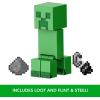 imageMattel Minecraft Toys Creeper Action Figure with Accessory ampamp Portal Piece Collectible Toy in 325inch ScaleCreeper