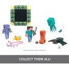imageMattel Minecraft Toys Steve Action Figure with Accessory ampamp Portal Piece Collectible Toy in 325inch Scale