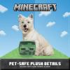 imageMinecraft for Pets 6quot Zombie TearApart Toy for Dogs  Officially Licensed Mojang Studios Pet Products  Plush Dog Toy with Squeaky and Surprise Inside  Gifts for Kids Who Love Video GamesGreen Zombie Tear Apart Pet Toy