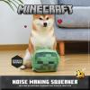 imageMinecraft for Pets 6quot Zombie TearApart Toy for Dogs  Officially Licensed Mojang Studios Pet Products  Plush Dog Toy with Squeaky and Surprise Inside  Gifts for Kids Who Love Video GamesGreen Zombie Tear Apart Pet Toy
