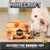 imageMinecraft for Pets 6quot Zombie TearApart Toy for Dogs  Officially Licensed Mojang Studios Pet Products  Plush Dog Toy with Squeaky and Surprise Inside  Gifts for Kids Who Love Video GamesYellow Bee Nest Burrow Toy