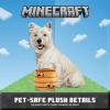 imageMinecraft for Pets 6quot Zombie TearApart Toy for Dogs  Officially Licensed Mojang Studios Pet Products  Plush Dog Toy with Squeaky and Surprise Inside  Gifts for Kids Who Love Video GamesYellow Bee Nest Burrow Toy