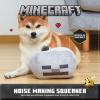 imageMinecraft for Pets 6quot Zombie TearApart Toy for Dogs  Officially Licensed Mojang Studios Pet Products  Plush Dog Toy with Squeaky and Surprise Inside  Gifts for Kids Who Love Video GamesGrey Skeleton Tear Apart Pet Toy