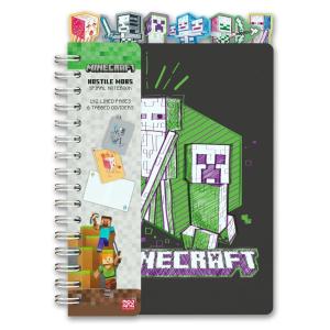 imageMinecraft Hostile Mobs Spiral Notebook