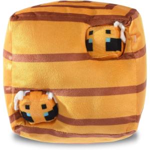 imageMinecraft for Pets 6quot Zombie TearApart Toy for Dogs  Officially Licensed Mojang Studios Pet Products  Plush Dog Toy with Squeaky and Surprise Inside  Gifts for Kids Who Love Video GamesYellow Bee Nest Burrow Toy