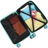 imageBioworld Minecraft Creeper 20quot CarryOn Luggage With Wheels And Retractable HandleHello Kitty Airplane