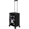 imageBioworld Minecraft Creeper 20quot CarryOn Luggage With Wheels And Retractable HandleKuromi Black and Purple