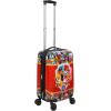 imageBioworld Minecraft Creeper 20quot CarryOn Luggage With Wheels And Retractable HandlePpt Character Red