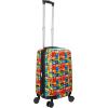 imageBioworld Minecraft Creeper 20quot CarryOn Luggage With Wheels And Retractable HandleSesame Street