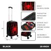 imageBioworld Minecraft Creeper 20quot CarryOn Luggage With Wheels And Retractable HandleSpiderman Web