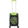 imageBioworld Minecraft Creeper 20quot CarryOn Luggage With Wheels And Retractable HandleTmnt Turtle Shell